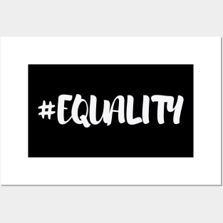 equality Posters and Art